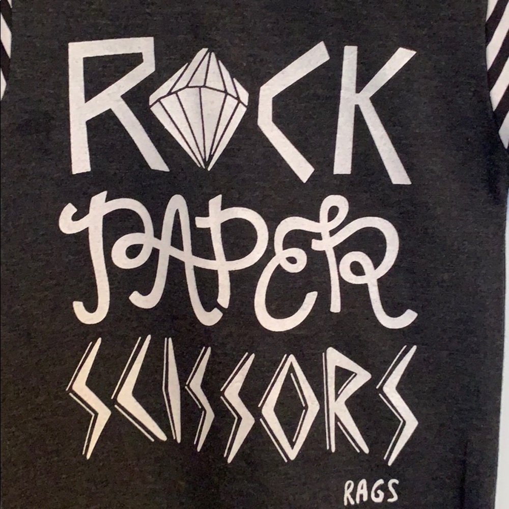 RAGS TO RACHES “Rock Paper Scissors” Rag - Picture 2 of 3